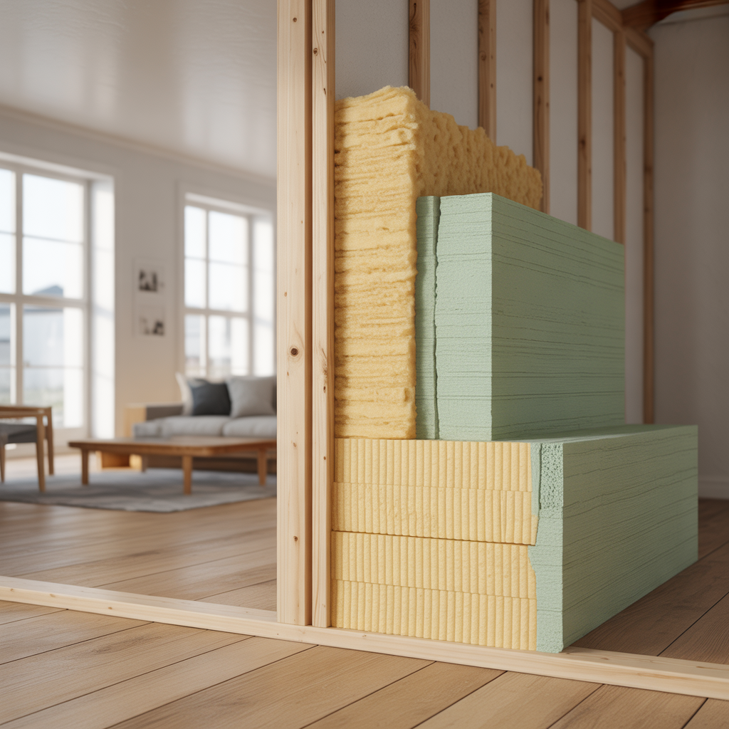 3.Fordelarna med att anvanda hybridisolering i nybyggda hus