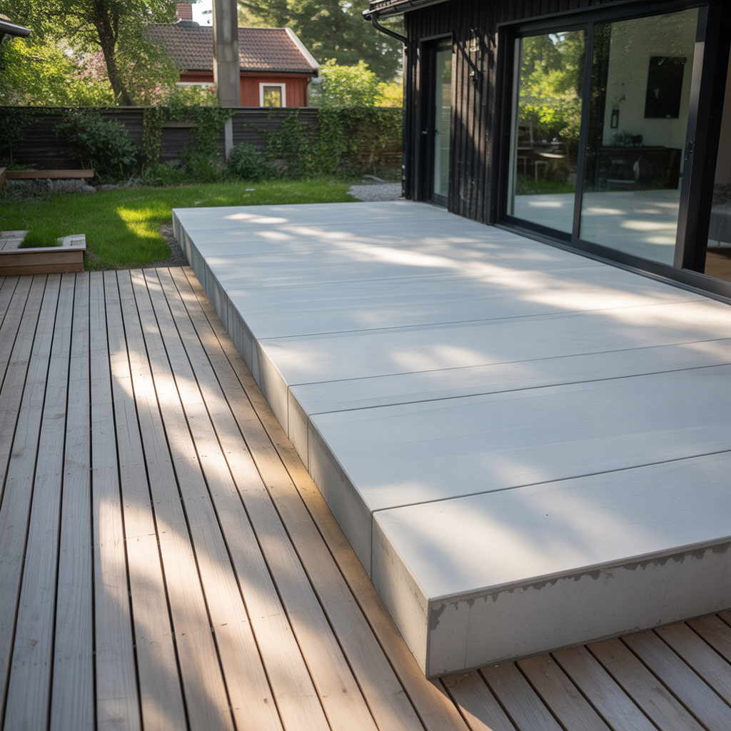 9.Fordelarna med att anvanda betong istallet for tra vid altanbygge