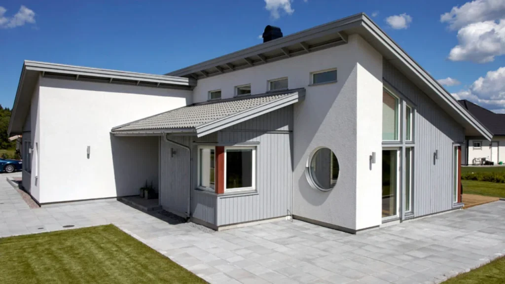 Omputsning av hus fonsterrenovering. Taberg Jonkoping